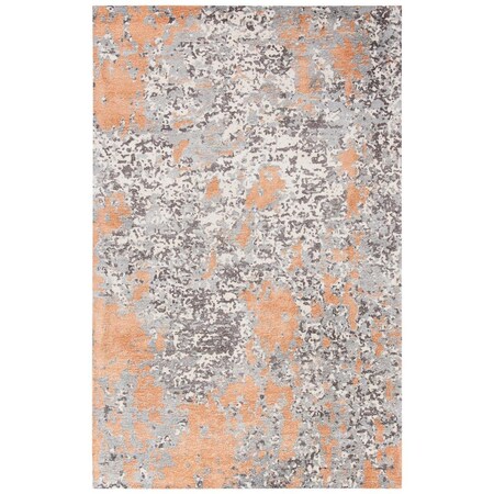 Safavieh 4 x 6 ft. Restoration Vintage Rectanglar Handmade Wool Rug Rust & Grey RVT114P-4